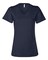 BELLA + CANVAS Women’s Jersey Slim Fit V-Neck Short Sleeve T-Shirt for Feminine Style & Custom Print Tee
